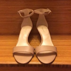 Nine West Short Nude Heels